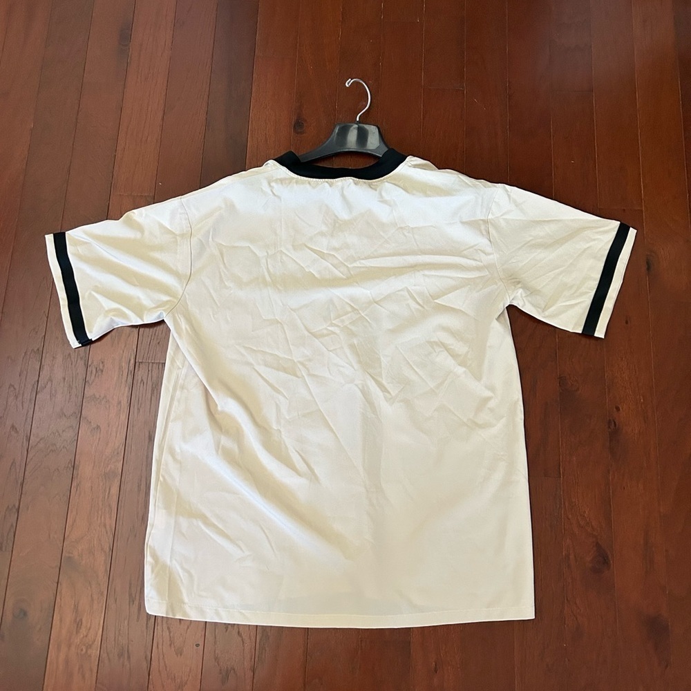 Shein Michael Jordan #23 Baseball Jersey size M color Beige - Picture 9 of 9